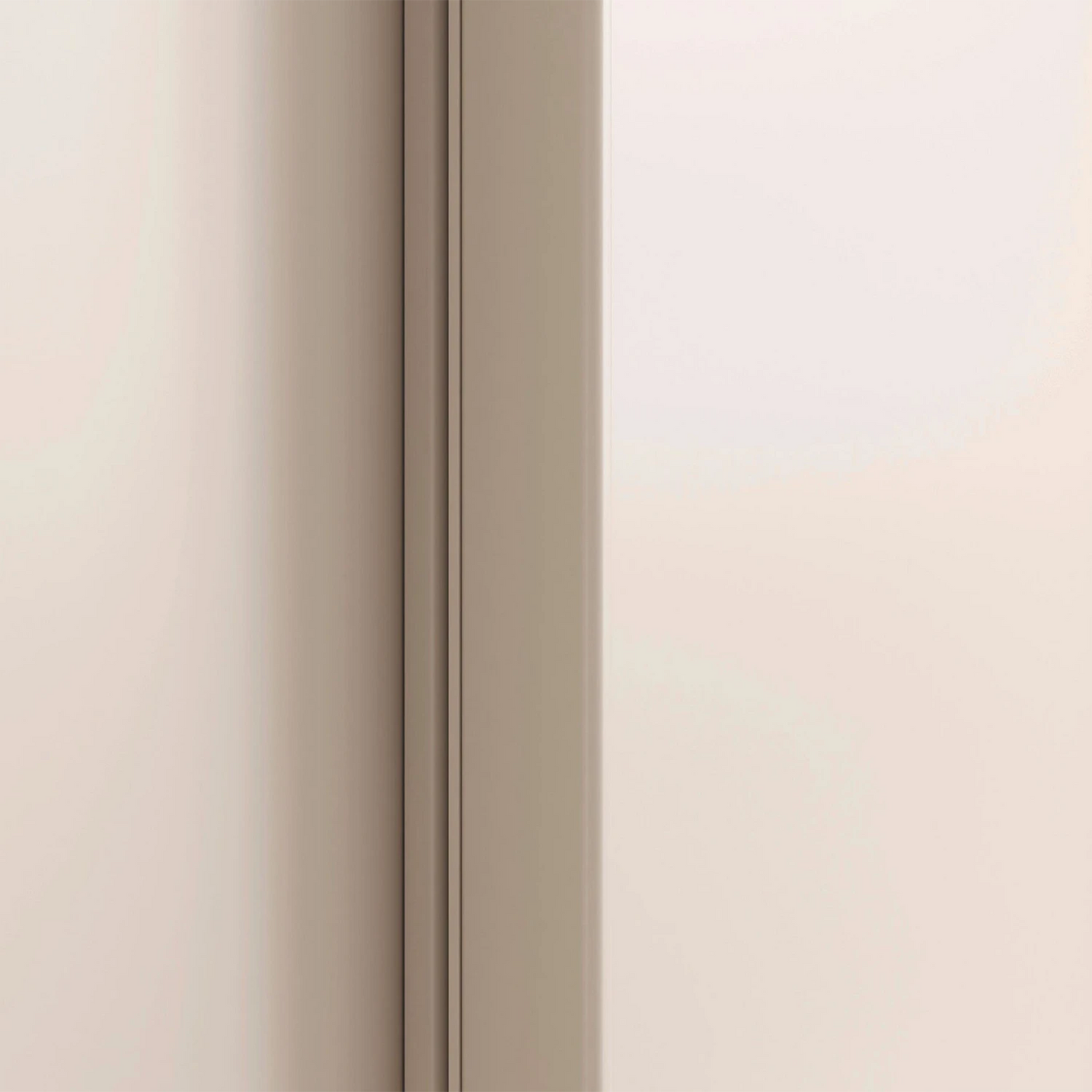 Rauch Taro 2 Door Sliding Wardrobe in Champagne Closeup view