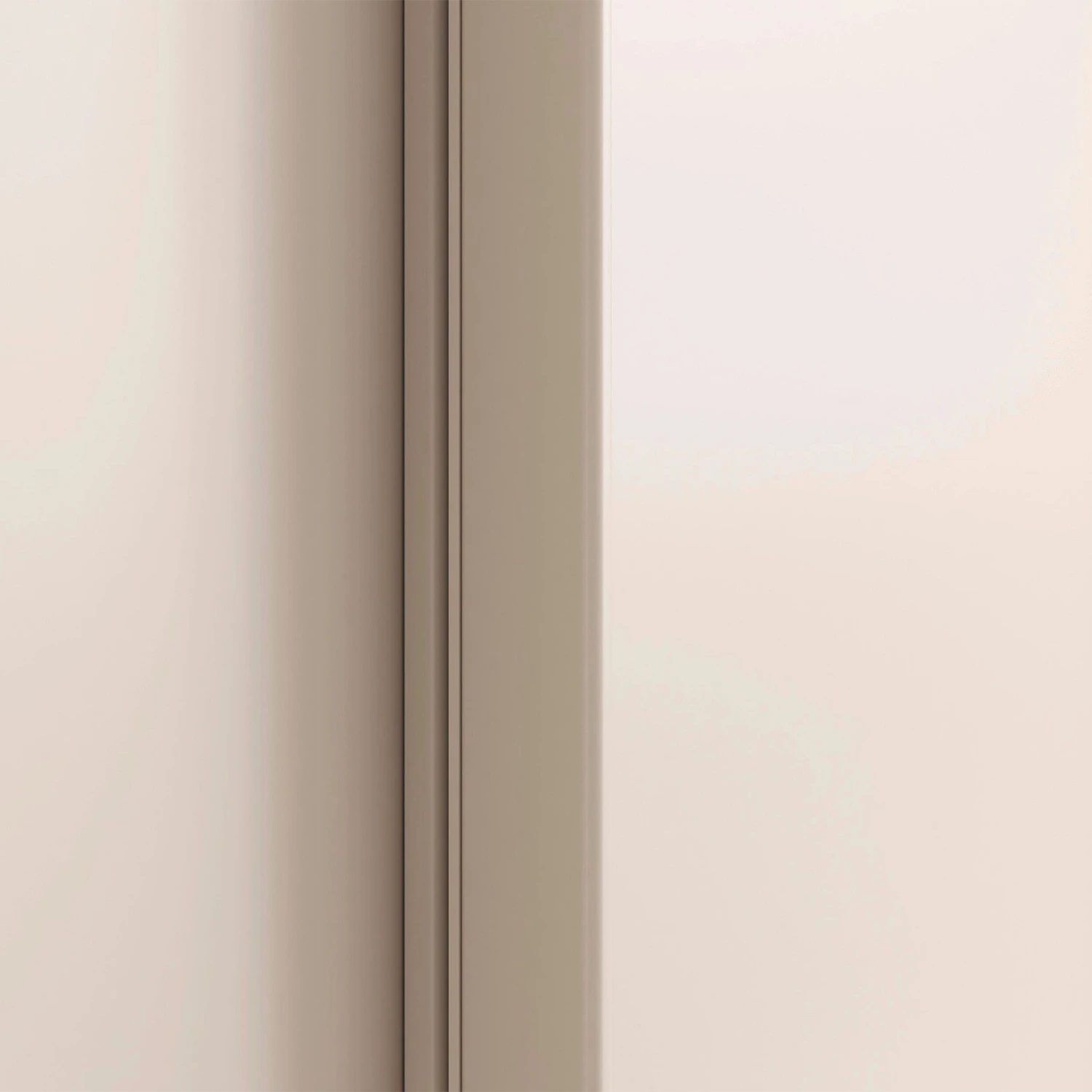 Rauch Taro 2 Door Sliding Wardrobe in Champagne Closeup view