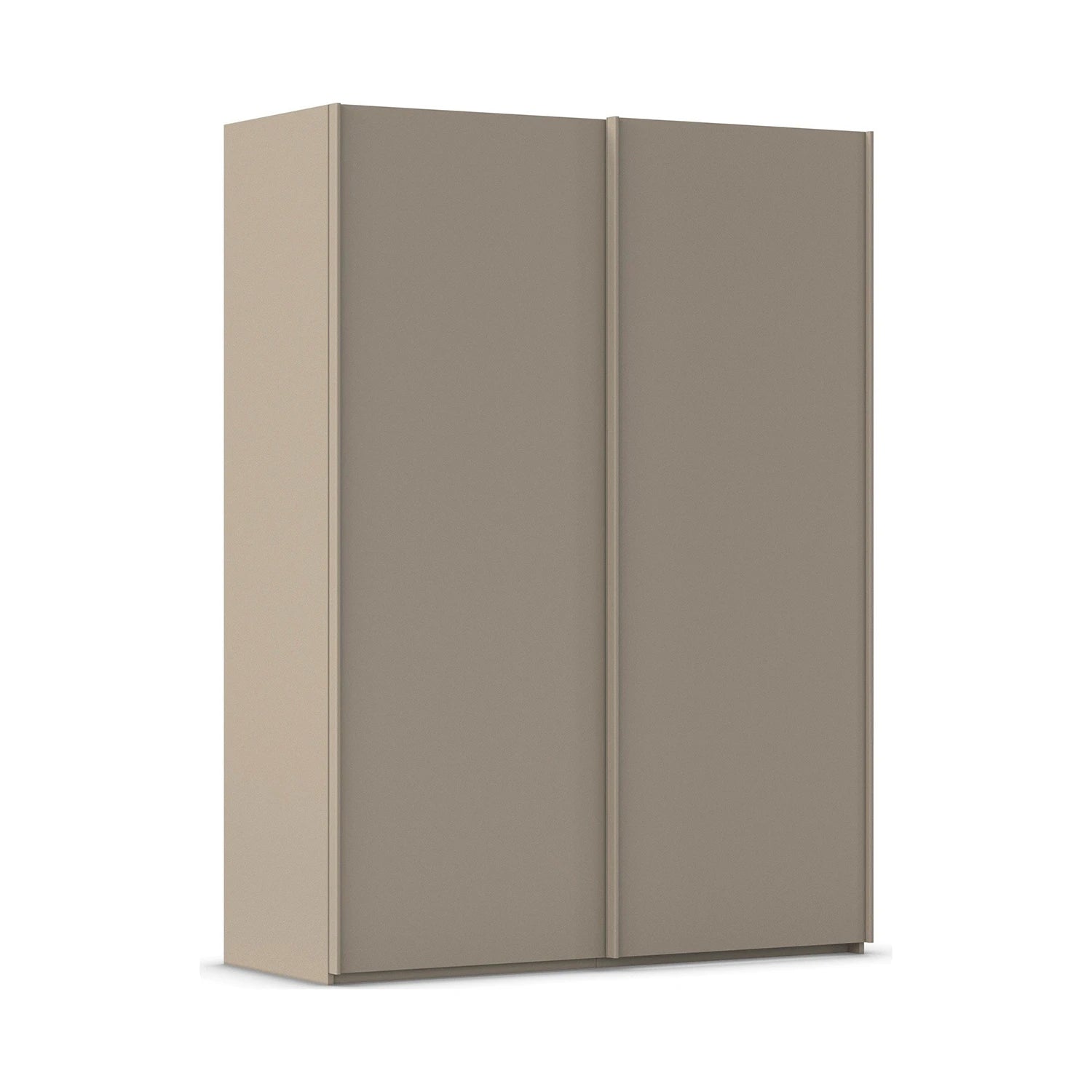Rauch Taro 2 Door Sliding Wardrobe in Champagne finish 