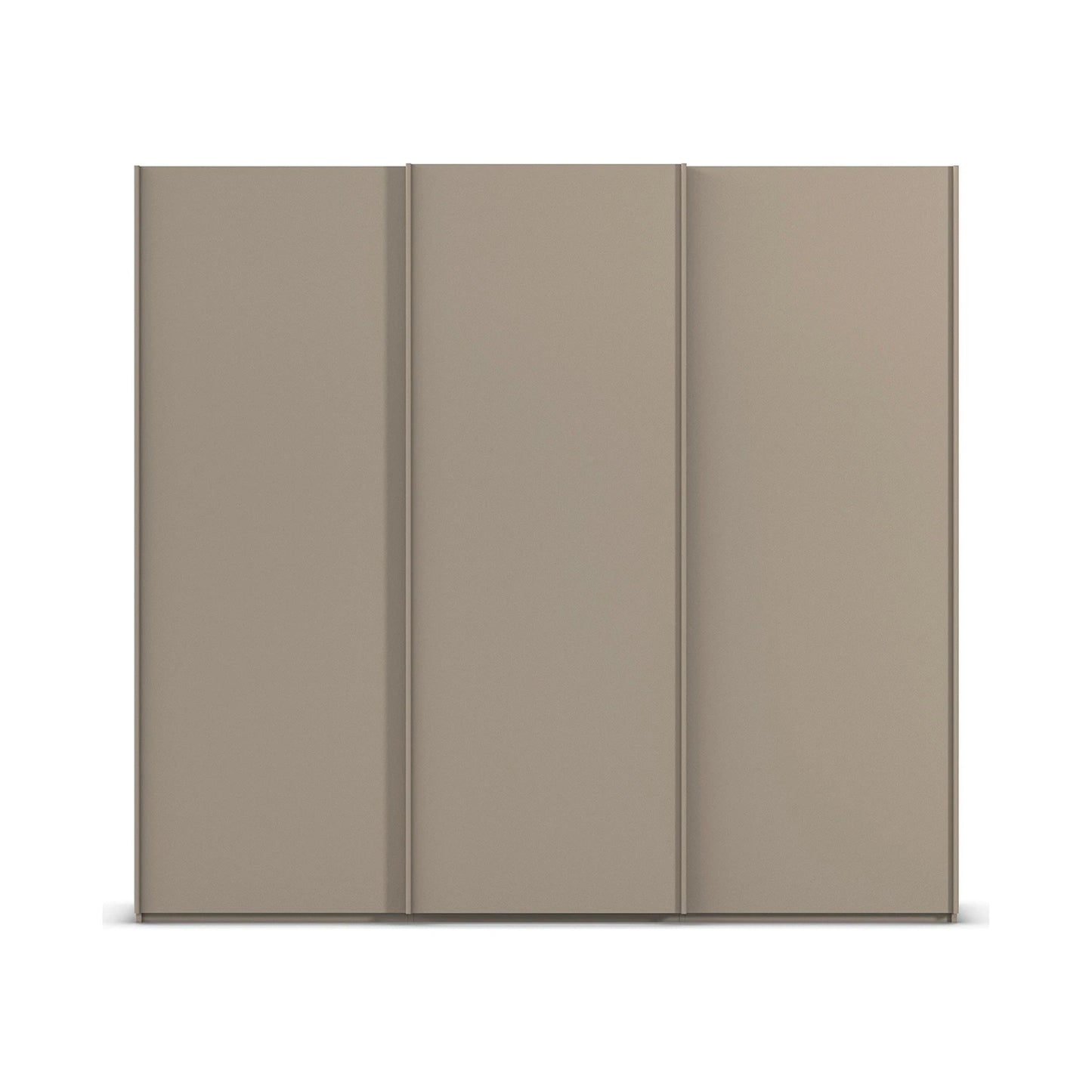 Rauch Taro 3 Door Sliding Wardrobe in Fango finish front view