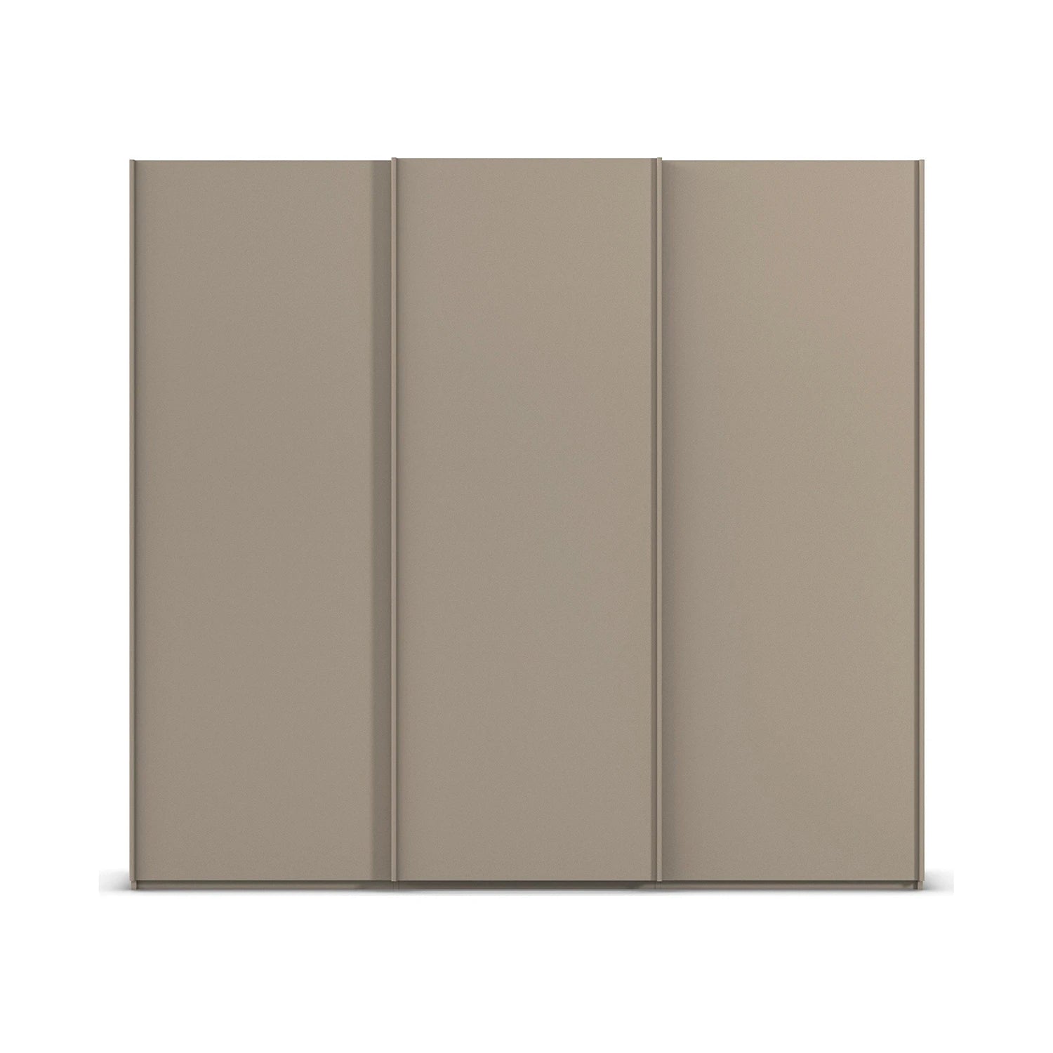Rauch Taro 3 Door Sliding Wardrobe in Fango finish front view