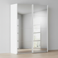 Rauch Tara 2 Door Full Mirror Sliding Wardrobe