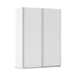 Rauch Taro 2 Door Sliding Wardrobe  in Alpine White finish