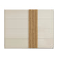 Rauch Tegra Fusion Champagne Glass and Wild Oak Sliding Door Wardrobe - Front view