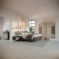 Vestro Champagne Decor Sliding Door Wardrobe - Styled in a Beautiful Bedroom