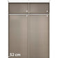 Rauch Impulse 2 Door 1 Mirror Door Sliding Wardrobe