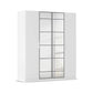 Ashworth 181cm 4 Door Hinged Wardrobe – White