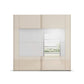 Rauch Miramar Frame 181cm Champagne Glass Sliding Wardrobe
