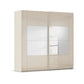Rauch Miramar Frame 181cm Champagne Glass Sliding Wardrobe