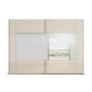 Miramar Frame wardrobe with mirror doors and champagne glass panels