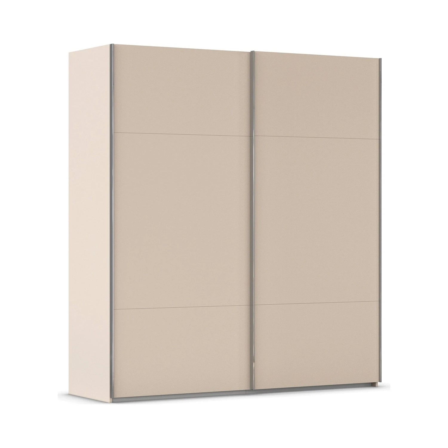 Rauch Contido 2 Door Sliding Wardrobe in Champagne - Home Of Wardrobes