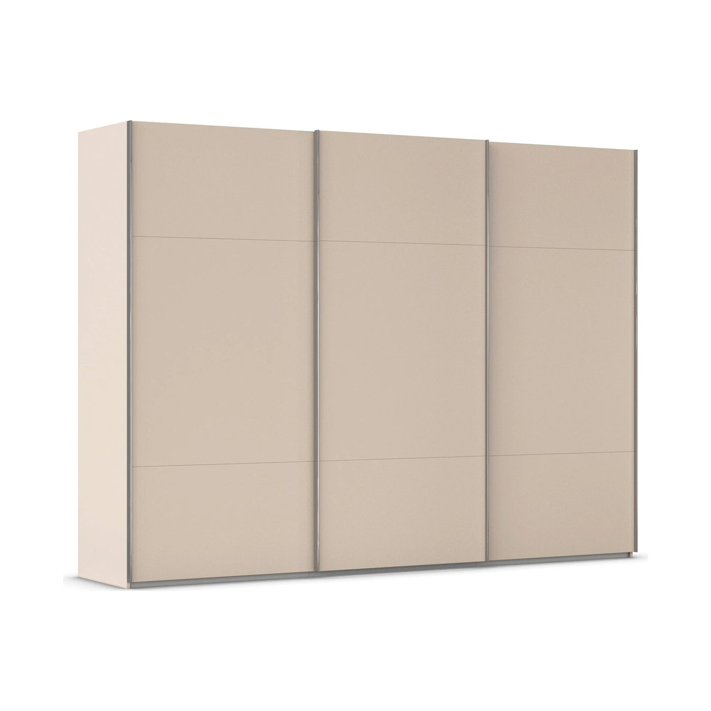 Rauch Contido 3 Door Sliding Wardrobe in Champagne - Home Of Wardrobes