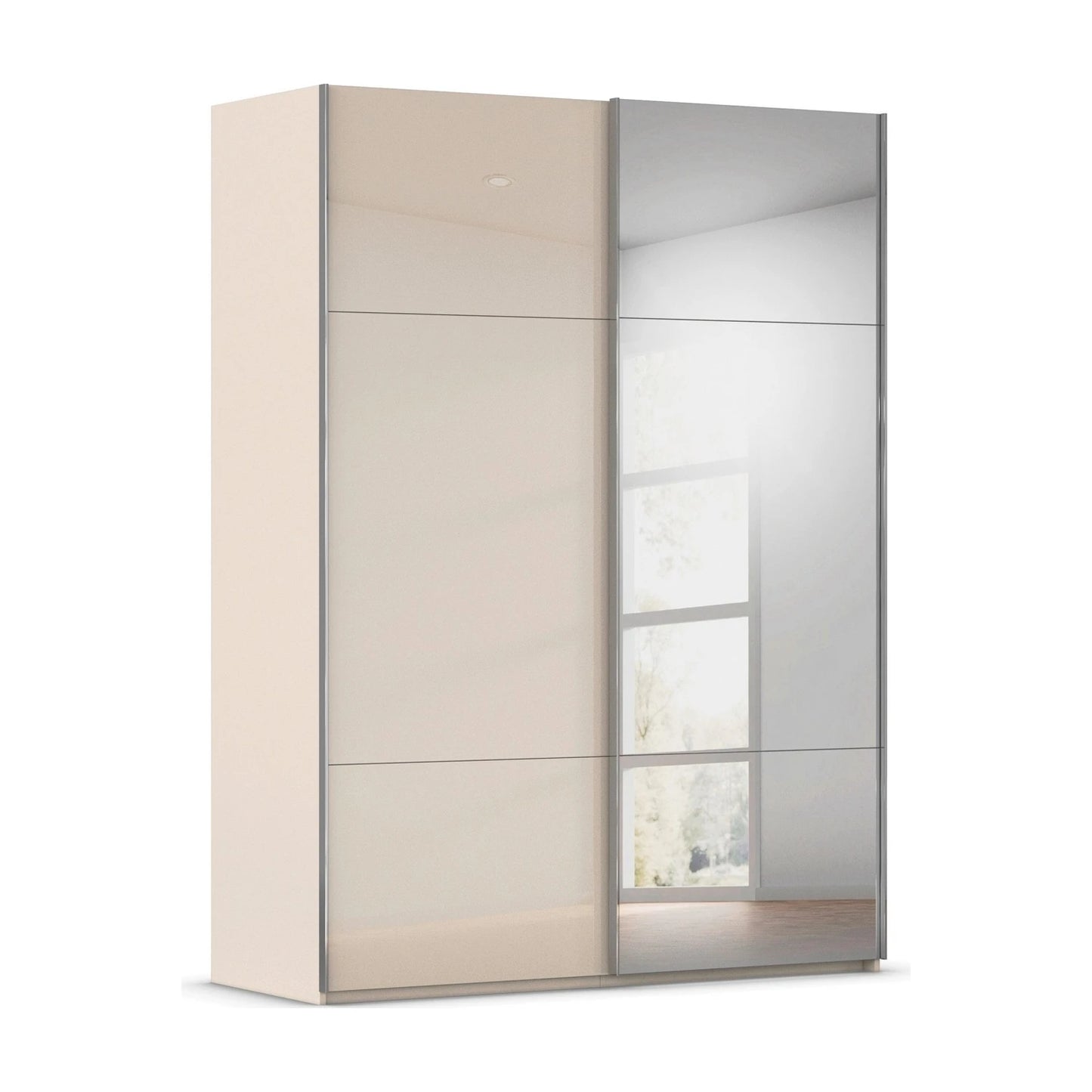 Rauch Zendaya 2 Door Sliding Wardrobe in Champagne