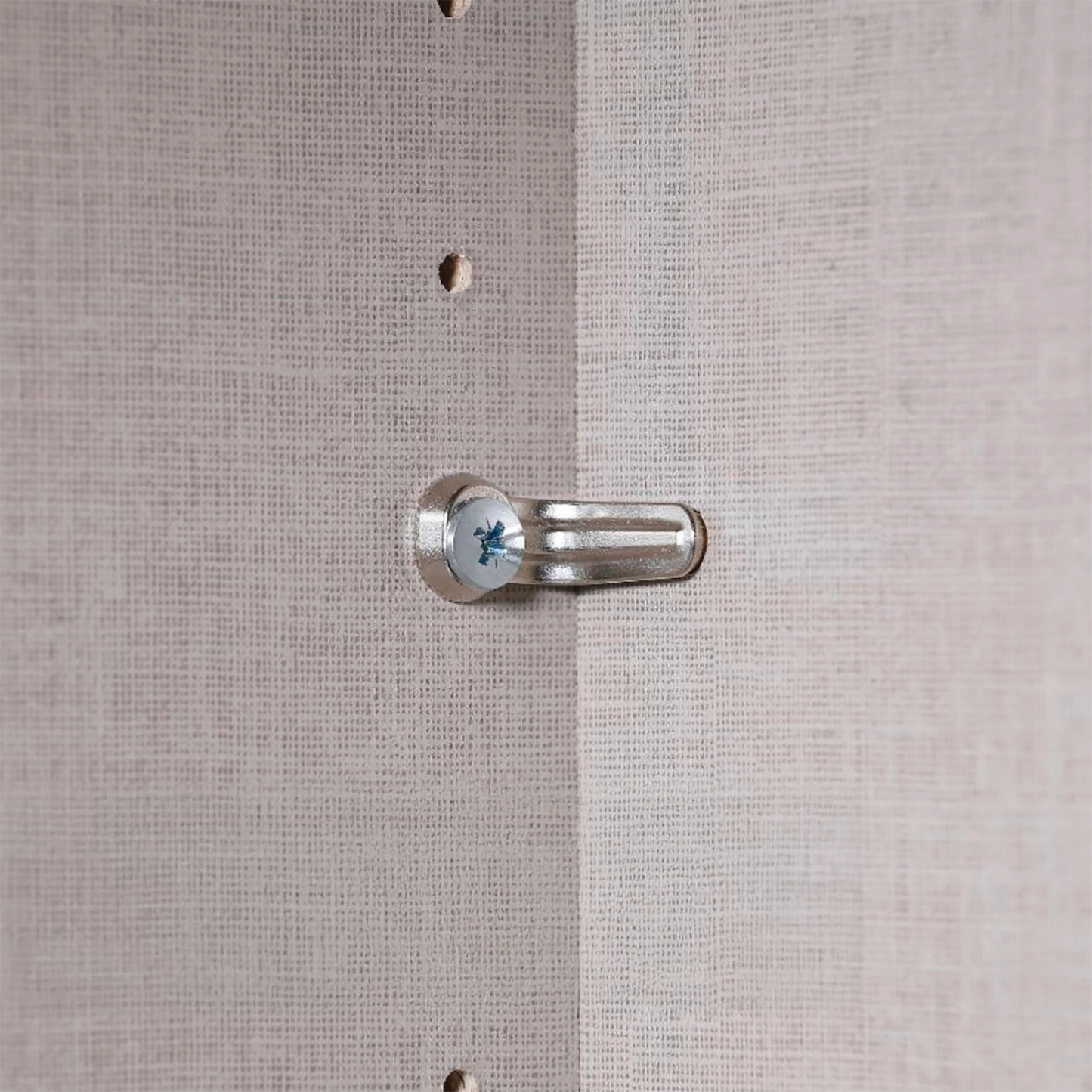 Internal Closeup view of Rauch Contido 2 Door Sliding Wardrobe 