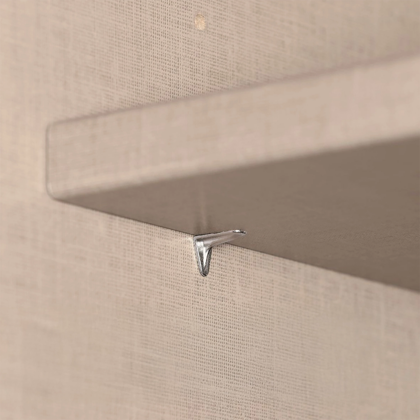 Shelf Closeup view of Rauch Contido 2 Door Sliding Wardrobe