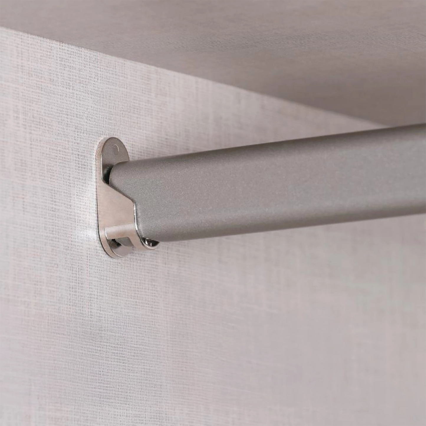 Hanging Rail view of Rauch Contido 2 Door Sliding Wardrobe