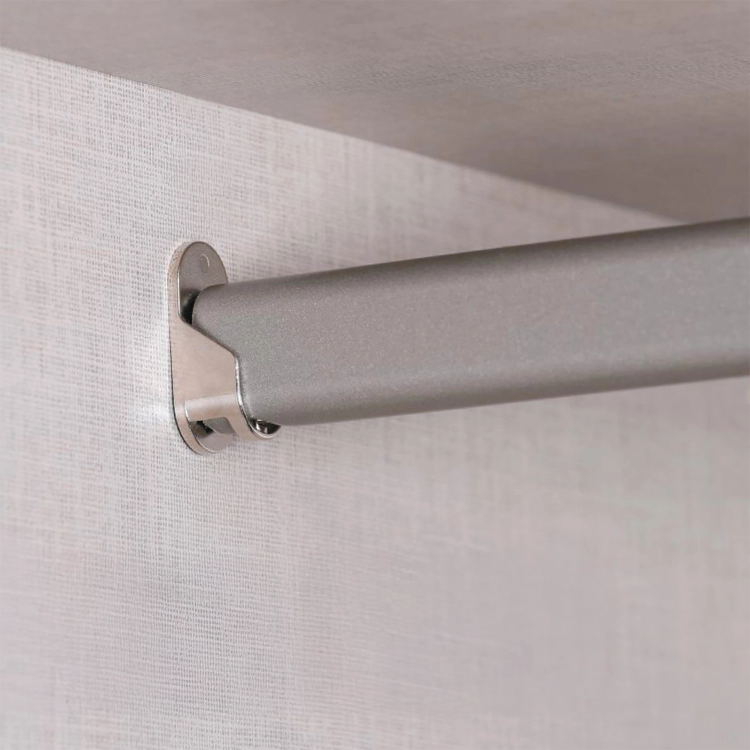 Hanging Rail view of Rauch Contido 2 Door Sliding Wardrobe