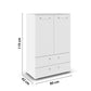 Measurements for Rauch Eve 2 Doors 2 Drawers Chest