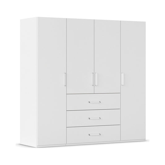 Rauch Eve White 4 Door 3 Drawer Wardrobe