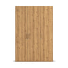 Without Mirror 3 Door Wild Oak hinged Wardrobe