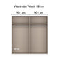 Rauch Lamela Hinged Door Wardrobe internal comparment view