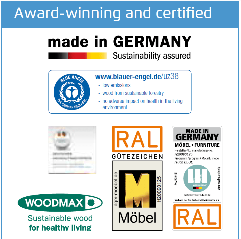 Smart Small White Sliding Door Wardrobe - Pendle Village Furniture