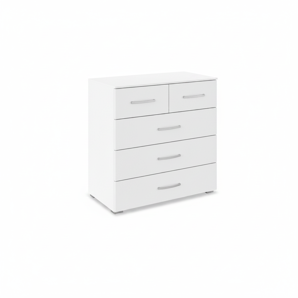 Rauch Impulse 2+3 Drawer Chest in White 
