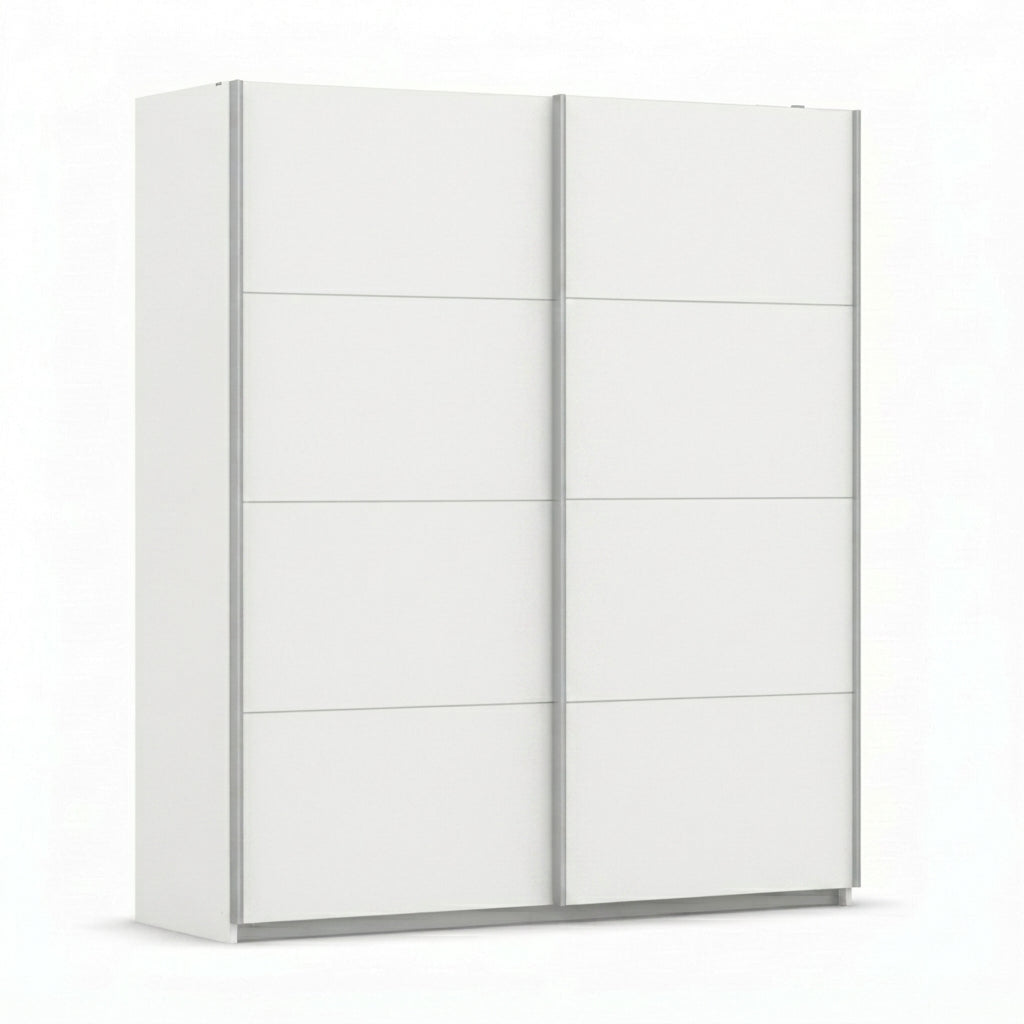 Rauch Impulse 2 Door Sliding Wardrobe 226cm in White