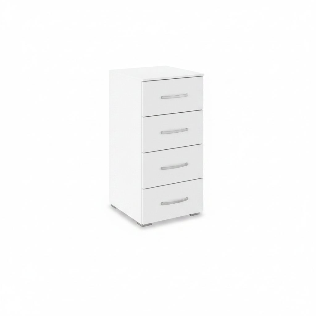Rauch Impulse 4 Drawer Chest 40cm in White 