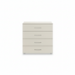 Rauch Impulse 4 Drawer Chest 80cm in Champagne Front view 