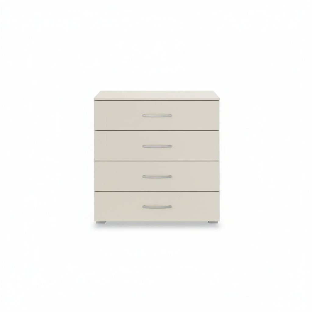 Rauch Impulse 4 Drawer Chest 80cm in Champagne Front view 
