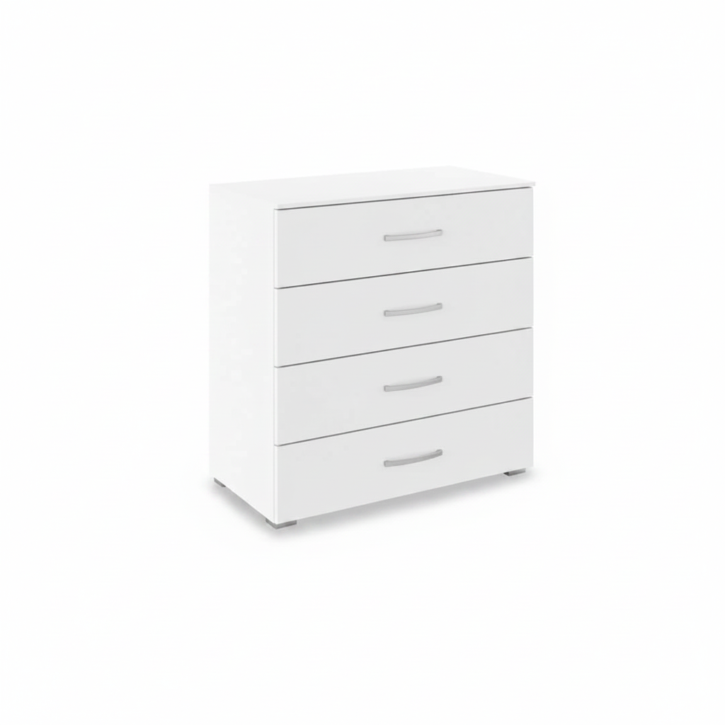 Rauch Impulse 4 Drawer Chest 80cm in White 
