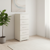 Rauch Impulse 5 Drawer Chest 40cm in Champagne styled in a modern room