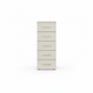 Rauch Impulse 5 Drawer Chest 40cm in Champagne front view 