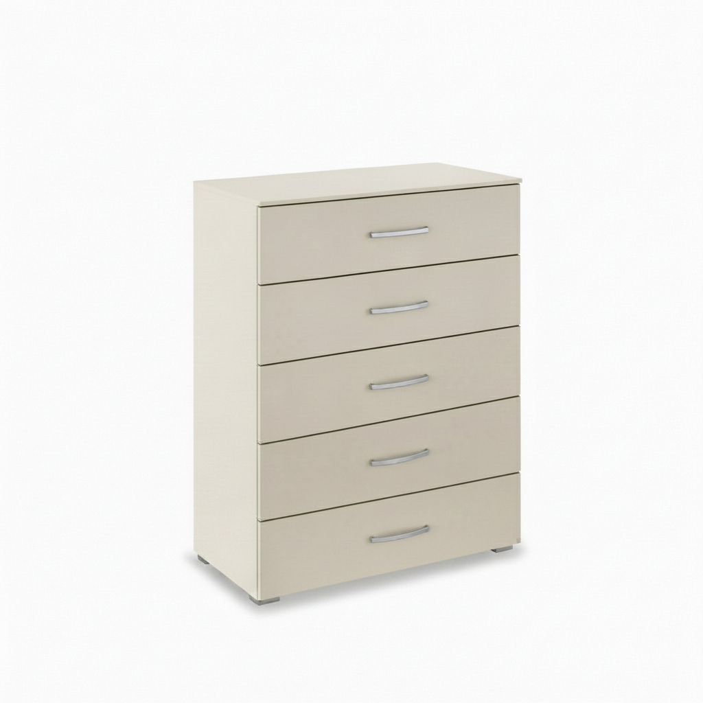 Rauch Impulse 5 Drawer Chest 80cm in Champagne