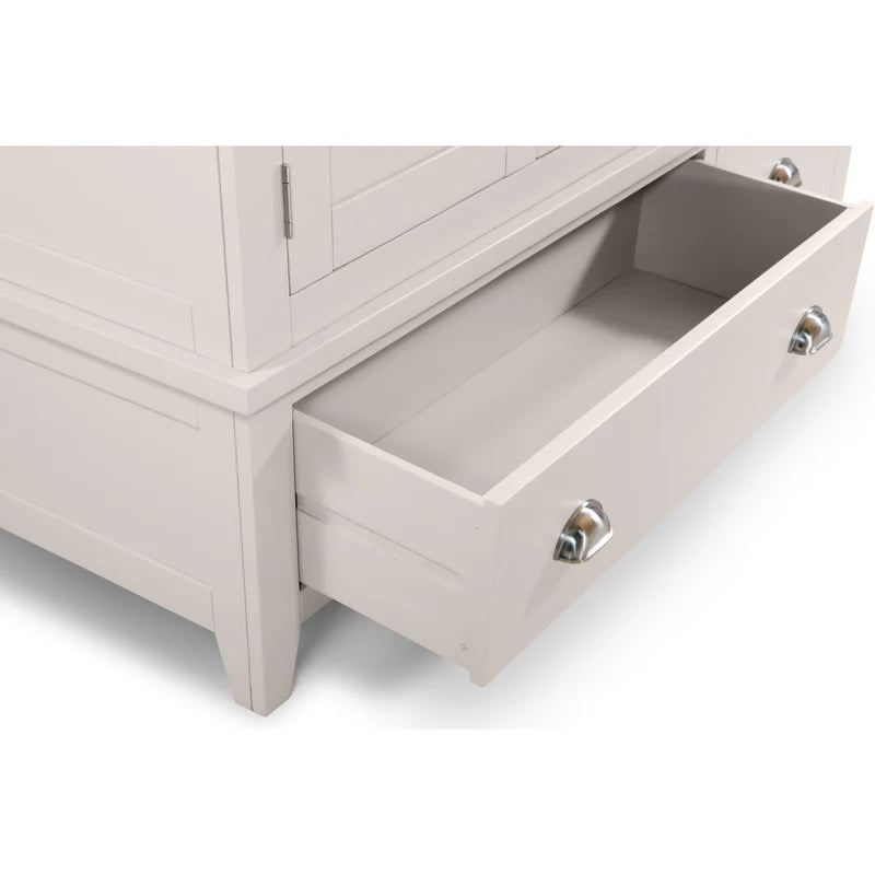 Richmond 2 Door 1 Drawer Wardrobe - Drawer Closeup view