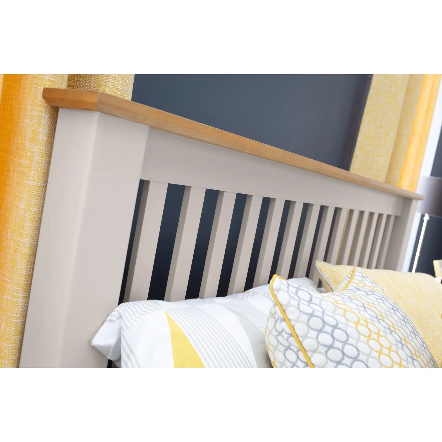 Richmond High Footend 135cm Double Bed - Back view