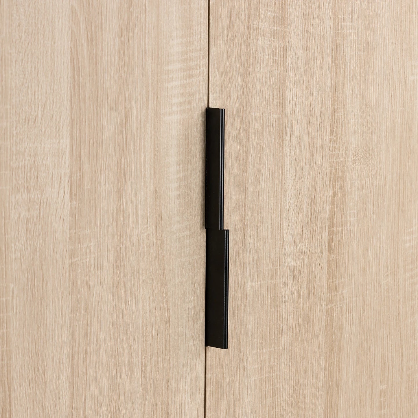 Door handles of Salford Natural Oak Finish Gents Wardrobe