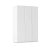 Rauch Heaven 3 Door Hinged Wardrobe with Décor Doors in White