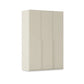 Rauch Heaven 3 Door Hinged Wardrobe with Décor Doors in Champagne