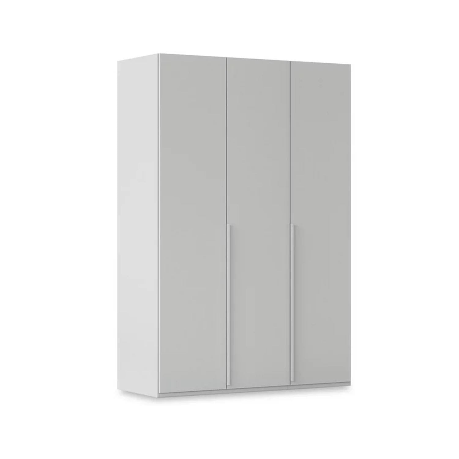 Rauch Heaven 3 Door Hinged Wardrobe with Décor Doors in Silk Grey