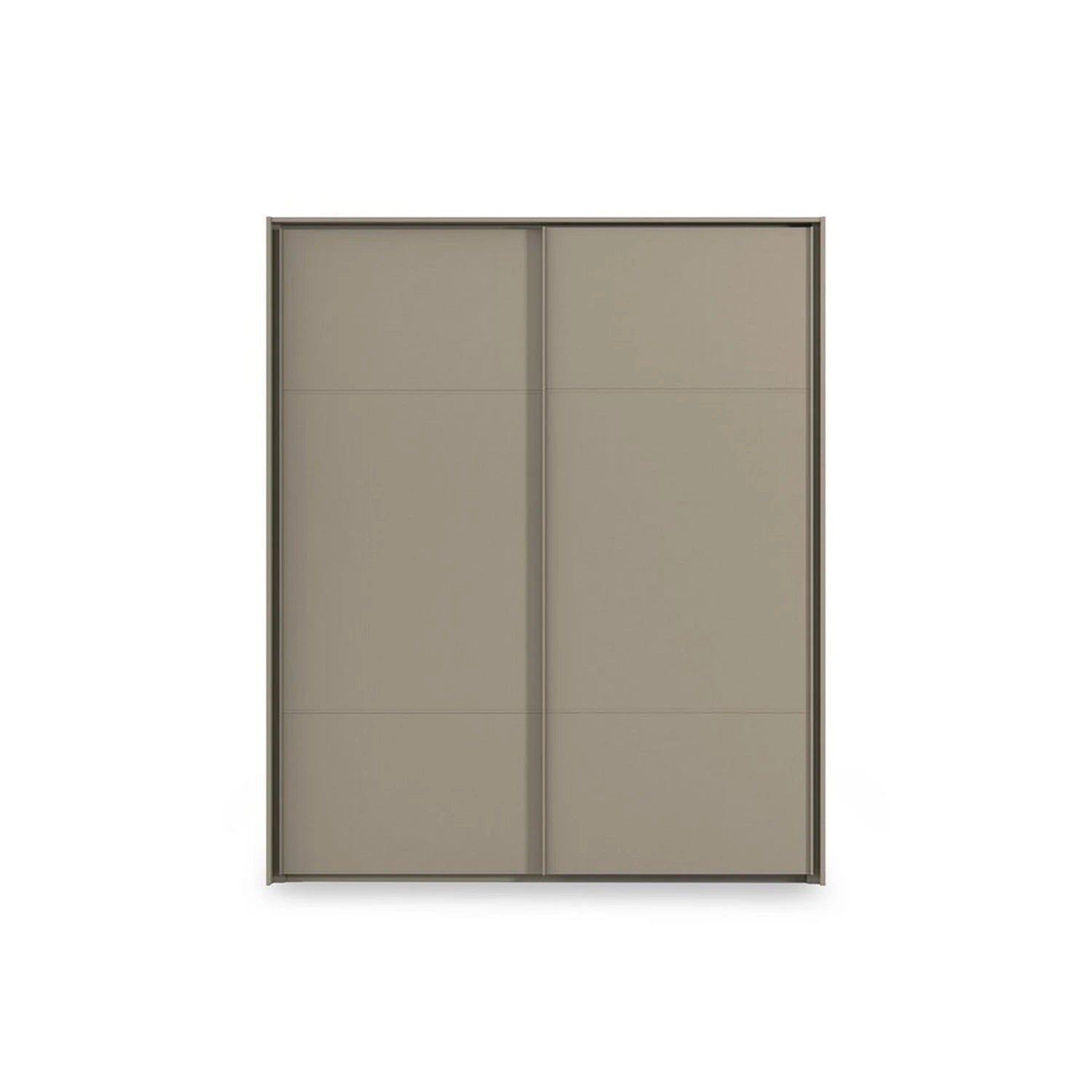 Rauch Haven 2 Door Slider Wardrobe with Décor Doors - Front view