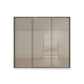 Rauch Haven 3 Door Slider Wardrobe with Glass Doors - Front view