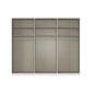 Rauch Heaven 3 Door Slider Wardrobe with 2 Glass Doors and 1 Mirror Door - Internal Compartments