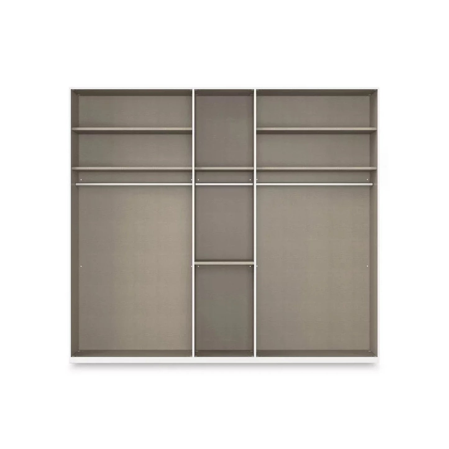 Rauch Haven 5 Door Combi Wardrobe with Décor Doors - Internal Compartments