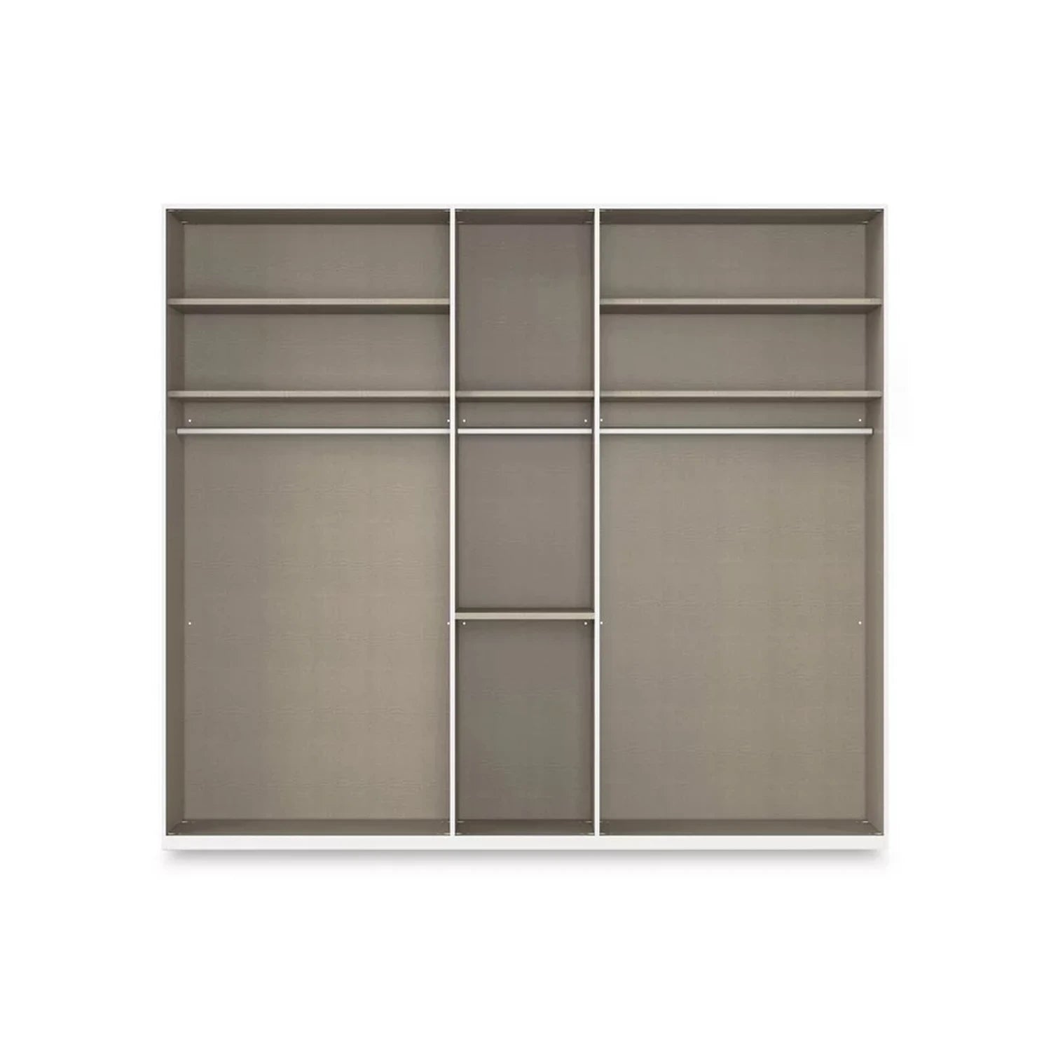 Rauch Haven 5 Door Combi Wardrobe with Décor Doors - Internal Compartments