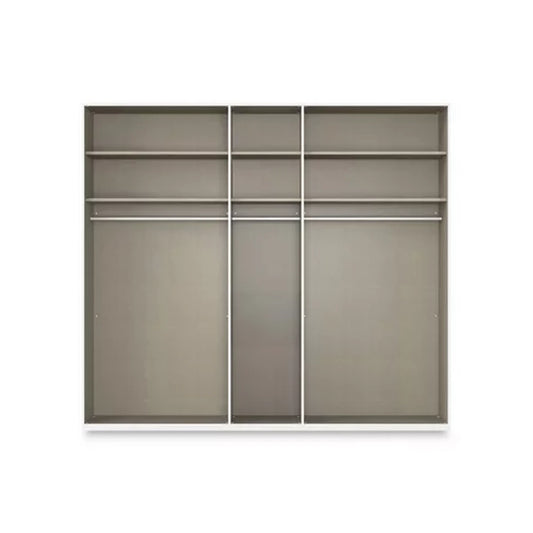 Rauch Haven 5 Door Hinged Wardrobe with Décor Doors - Internal Compartments