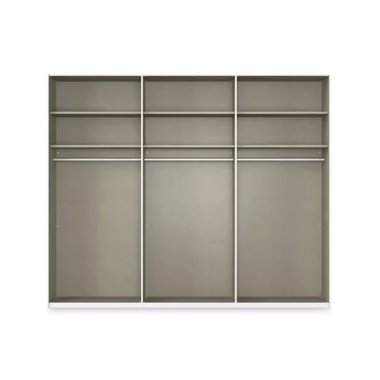 Rauch Haven 3 Door Slider Wardrobe with Décor Doors - Internal Compartment