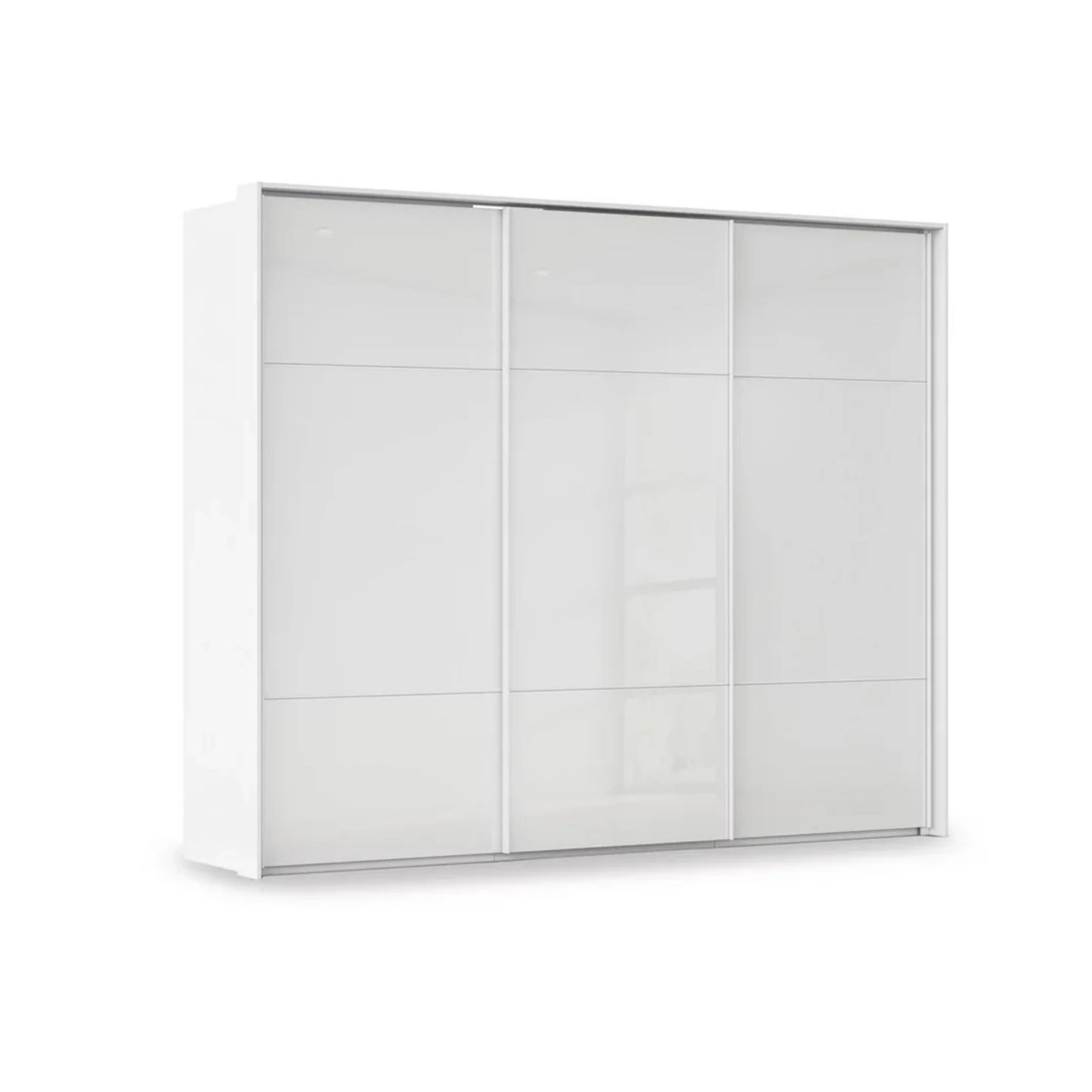 Rauch Heaven 280cm 3 Door Slider Wardrobe with Glass Doors