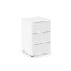 Rauch Heaven 3 Drawer Décor Bedside Cabinet in White